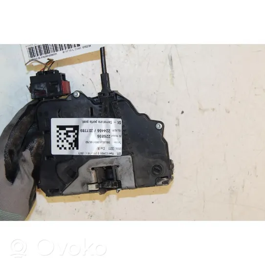 Opel Corsa D Rear door lock 