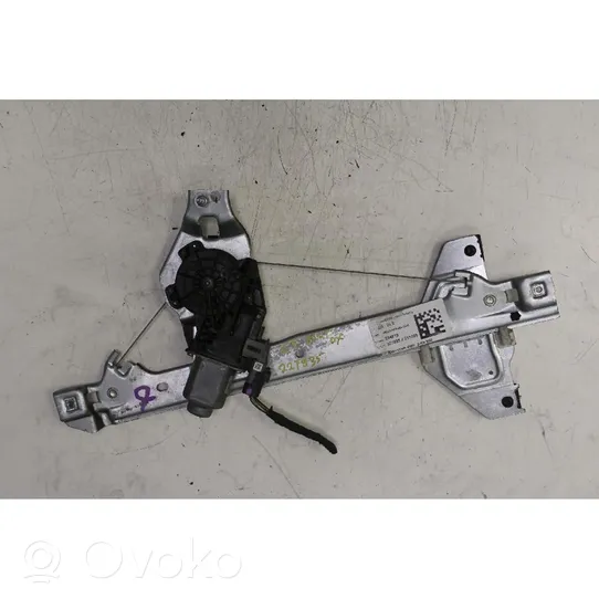 Citroen C3 Rear door window regulator with motor INTEVA