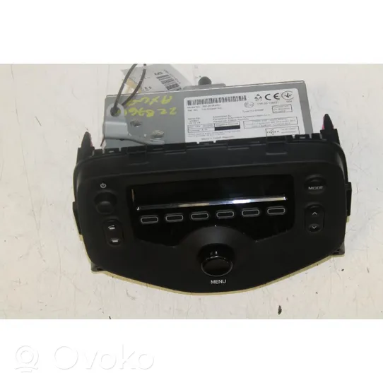 Toyota Aygo AB40 Radio/CD/DVD/GPS-pääyksikkö 86120-0H050