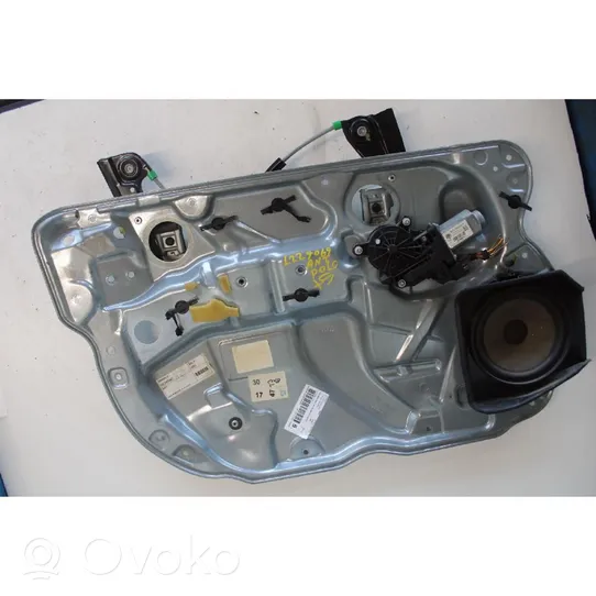 Volkswagen Polo IV 9N3 Front door window regulator with motor 