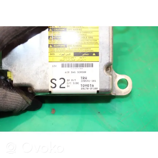 Toyota Verso Set airbag con pannello 