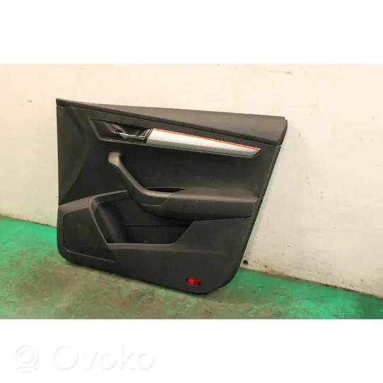 Skoda Karoq Front door card panel trim 