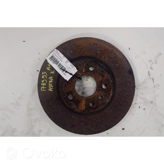 Opel Astra K Front brake disc 