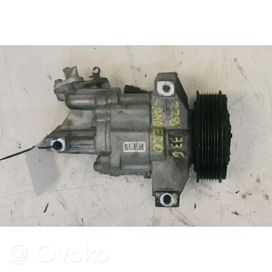 Dacia Sandero Ilmastointilaitteen kompressorin pumppu (A/C) 