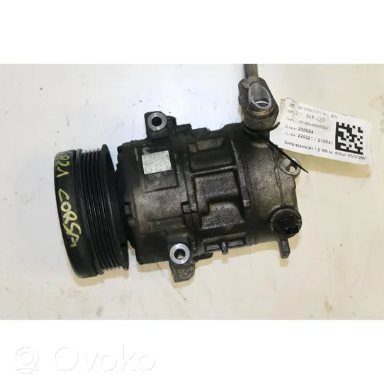 Opel Corsa D Compressore aria condizionata (A/C) (pompa) 