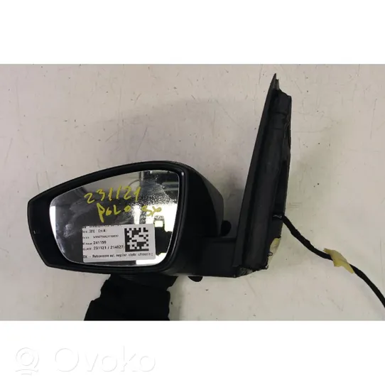 Volkswagen Polo V 6R Front door electric wing mirror 