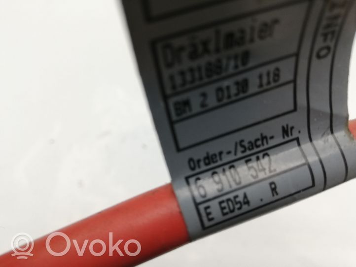 BMW 3 E46 Câble de batterie positif 6910542