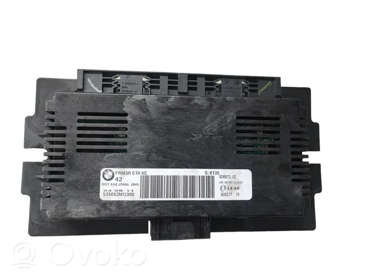 BMW X5 E70 Sterownik / Moduł świateł LCM 6135924907302