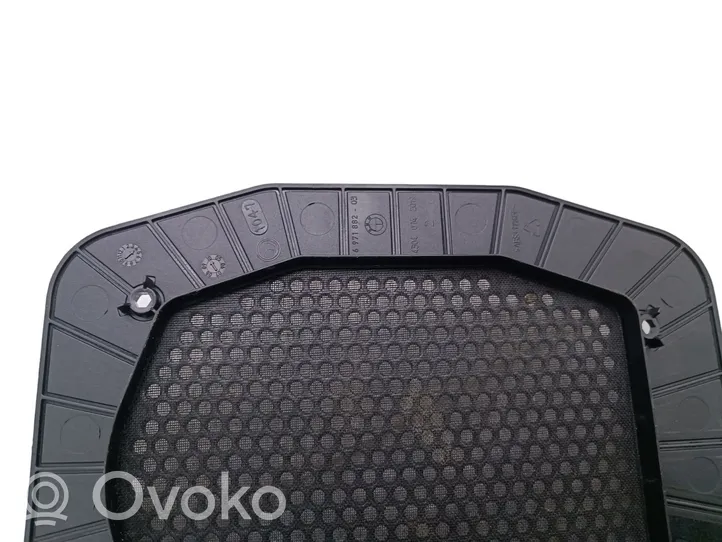 BMW X5 E70 Subwoofer-bassoelementin etusäleikkö/lista 6971882