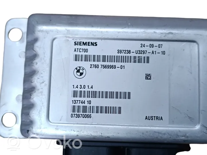 BMW X5 E70 Pavarų dėžės valdymo blokas 27607569969