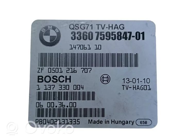 BMW X6 E71 Unidad de control/módulo ECU transmisión de par 7595847