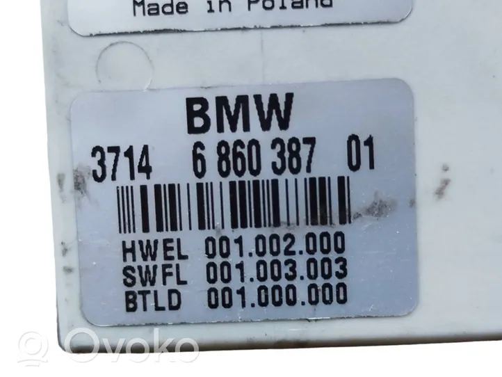 BMW X6 F16 Ilmajousituksen ohjainlaite/moduuli, takana 6860387