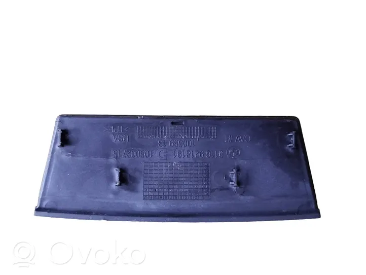 BMW X3 F25 Matte Handschuhfach Staufach Ablagefach 9218191