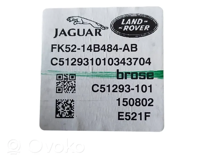 Land Rover Range Rover L405 Bagāžnieka pārsega vadības bloks FK5214B484AB