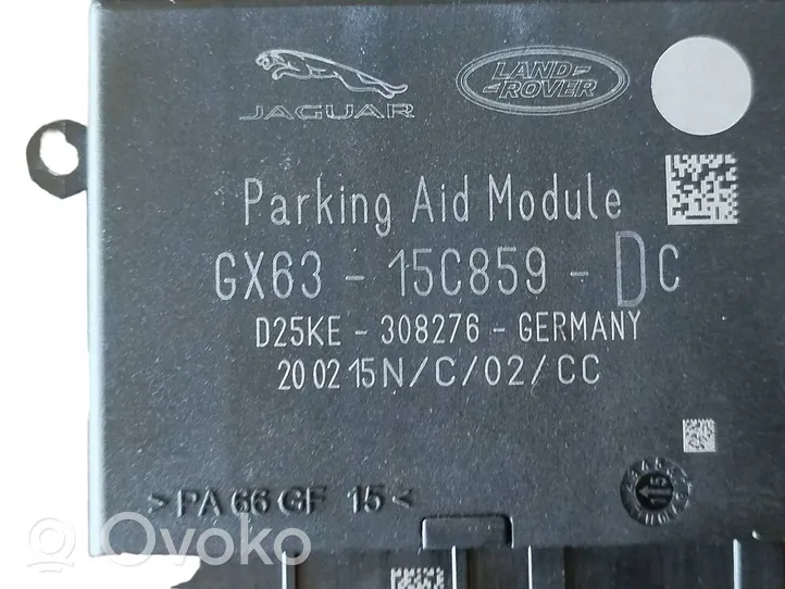 Land Rover Range Rover L405 Unité de commande, module PDC aide au stationnement GX6315C859DC