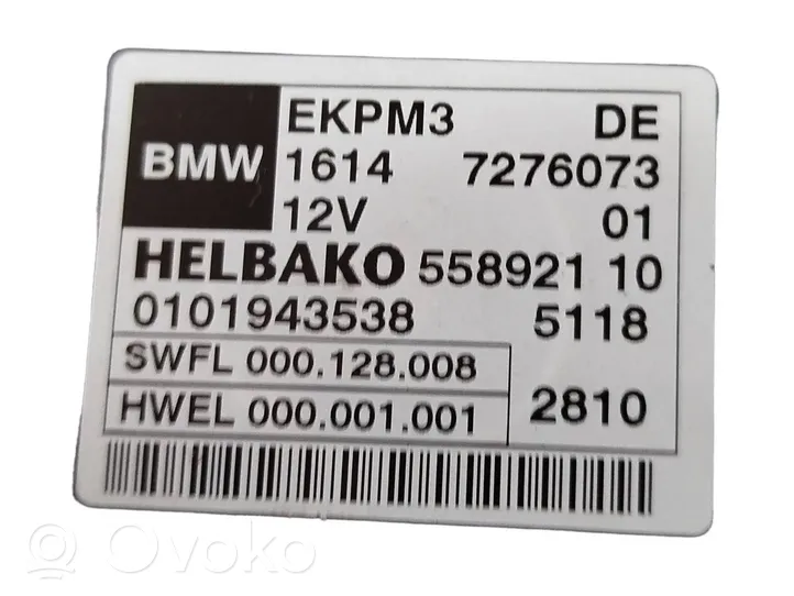 BMW 5 F10 F11 Degalų (kuro) siurblio valdymo blokas 7276073