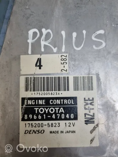 Toyota Prius (XW10) Calculateur moteur ECU 8966147040