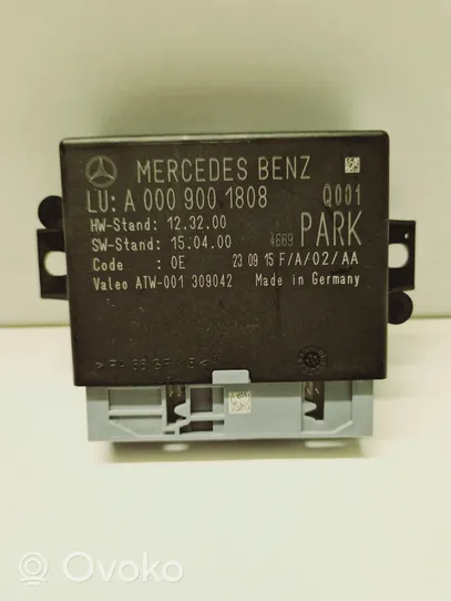 Mercedes-Benz S C217 Unité de commande, module PDC aide au stationnement A0009001808