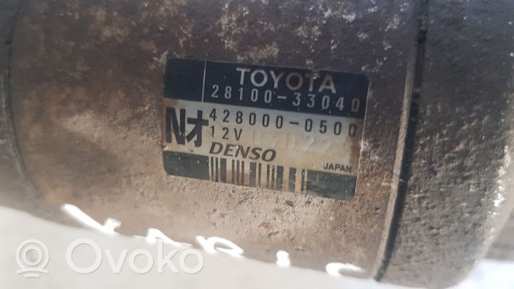 Toyota Yaris Démarreur 2810033040