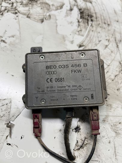 Audi A4 S4 B6 8E 8H Module unité de contrôle d'antenne 8E0035456B