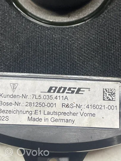 Porsche Cayenne (9PA) Etuoven kaiutin 7L5035411A