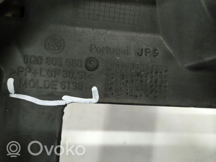 Volkswagen Polo IV 9N3 Kompletny zestaw przedniej części nadwozia / karoserii 6Q0805588