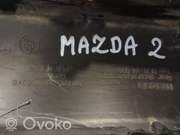 Mazda 2 Listwa dolna zderzaka tylnego 