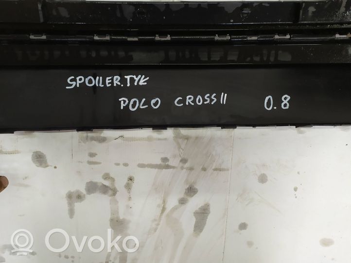 Volkswagen Cross Polo Zderzak tylny 6R6807521