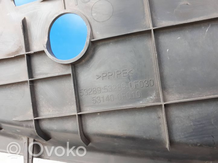 Toyota Verso Rivestimento della modanatura della chiusura del vano motore/cofano 531400F010