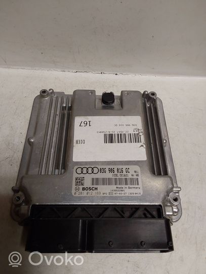 Audi A6 S6 C6 4F Engine control unit/module 03G906016GC