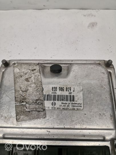 Volkswagen Sharan Sterownik / Moduł ECU 038906019J