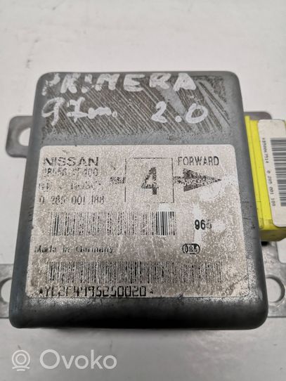 Nissan Primera Sterownik / Moduł Airbag 0285001188