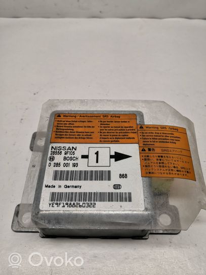 Nissan Primera Sterownik / Moduł Airbag 285569F105