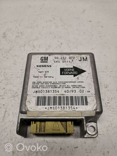 Opel Vectra A Module de contrôle airbag 90462072