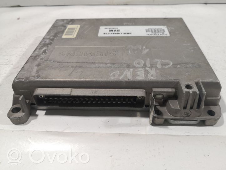 Renault Clio I Calculateur moteur ECU S101729103C