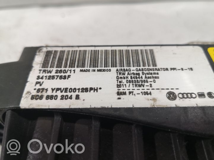 Volkswagen Jetta VI Poduszka powietrzna Airbag pasażera 5C6880204B