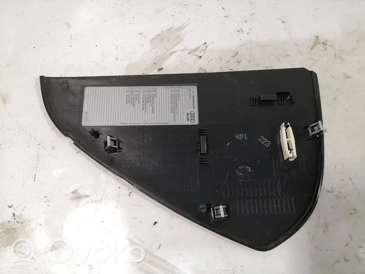 Audi A4 S4 B8 8K Dashboard side end trim 8K0857086