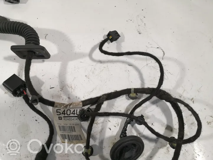 Opel Mokka X Faisceau de câblage de porte arrière 42465404