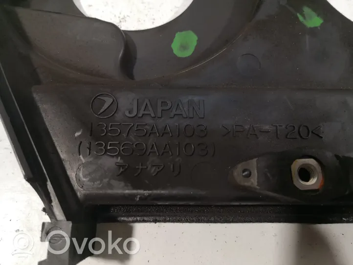 Subaru Impreza II Osłona paska / łańcucha rozrządu 13575AA103