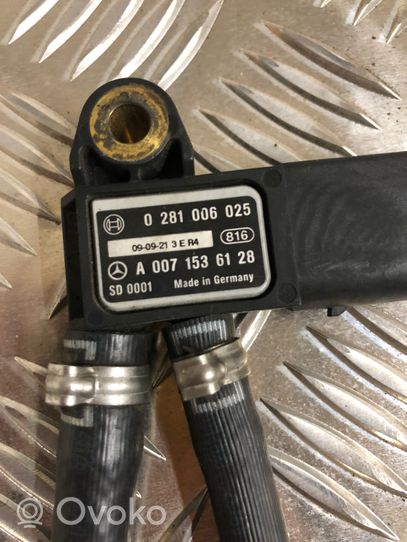 Mercedes-Benz C W204 Sensore di pressione dei gas di scarico A0071536128