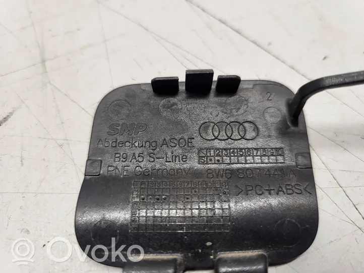 Audi A5 Cache crochet de remorquage arrière 8W6807441A