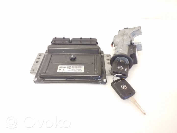 Nissan Note (E11) Kit centralina motore ECU e serratura MEC37510C26Y2