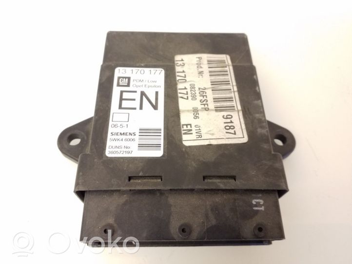 Opel Vectra C Centralina/modulo chiusura centralizzata portiere 13170177EN