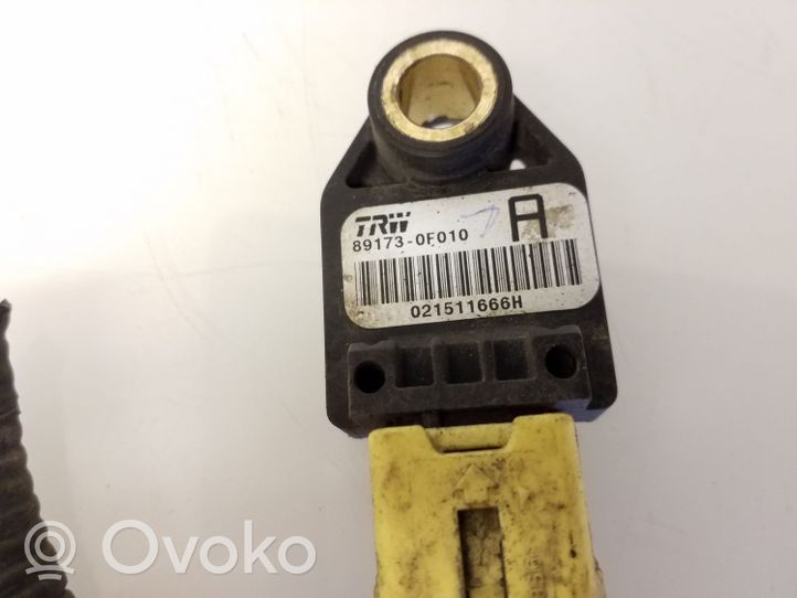 Toyota Corolla Verso E121 Oro pagalvių smūgio daviklis 891730F010