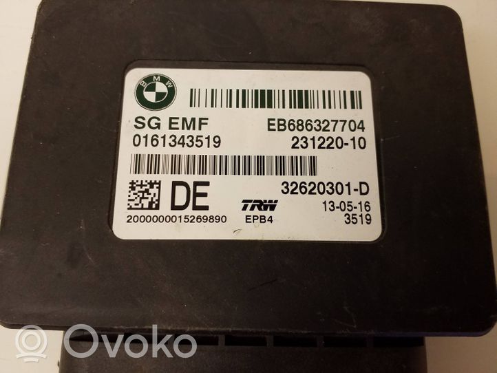 BMW X4 F26 Moduł / Sterownik hamulca ręcznego EB686327704