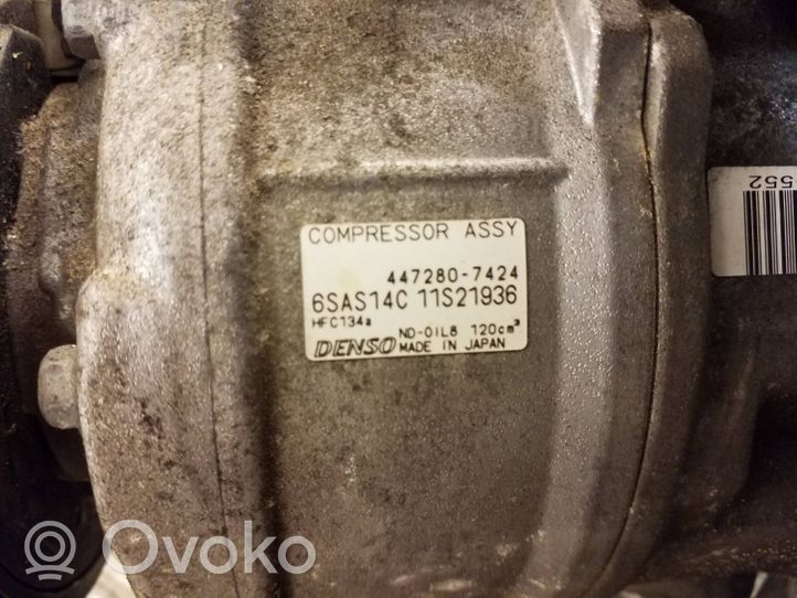 Mercedes-Benz B W246 W242 Kompresor / Sprężarka klimatyzacji A/C 4472807424