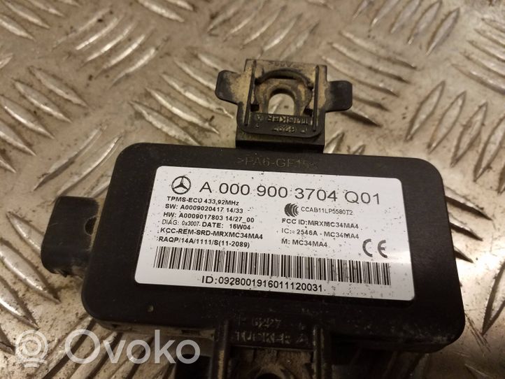 Mercedes-Benz B W246 W242 Rengaspaineen valvontayksikkö A0009003704