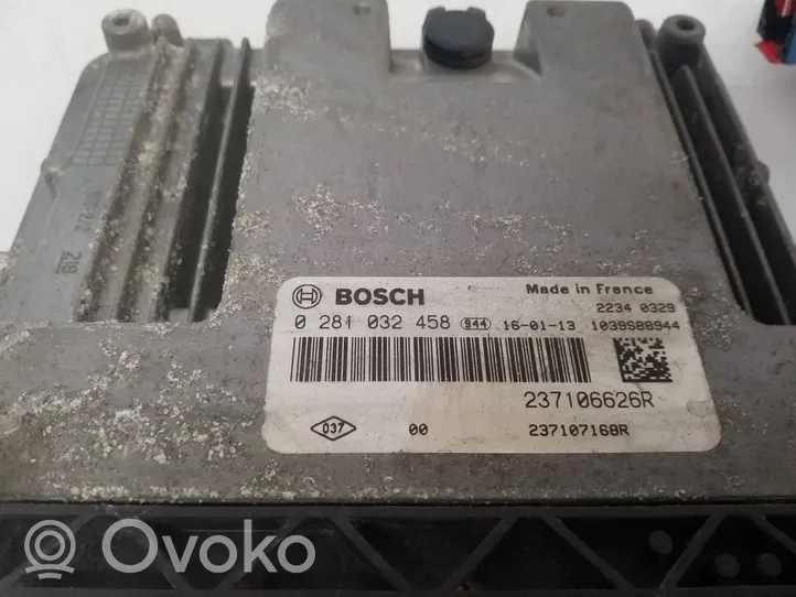 Renault Trafic III (X82) Komputer / Sterownik ECU i komplet kluczy 237106626R