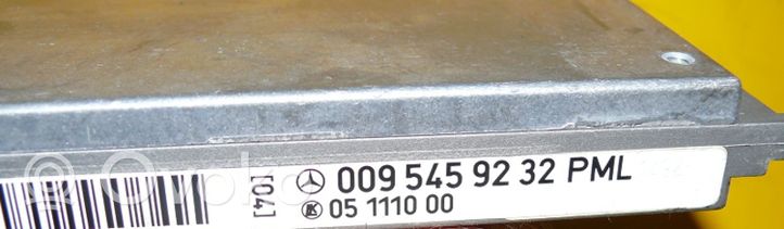 Mercedes-Benz S W140 Citu veidu vadības bloki / moduļi 0095459232