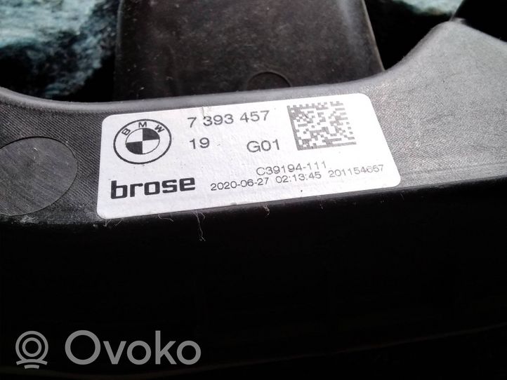 BMW X3 G01 Elektryczny podnośnik szyby drzwi przednich 7393457